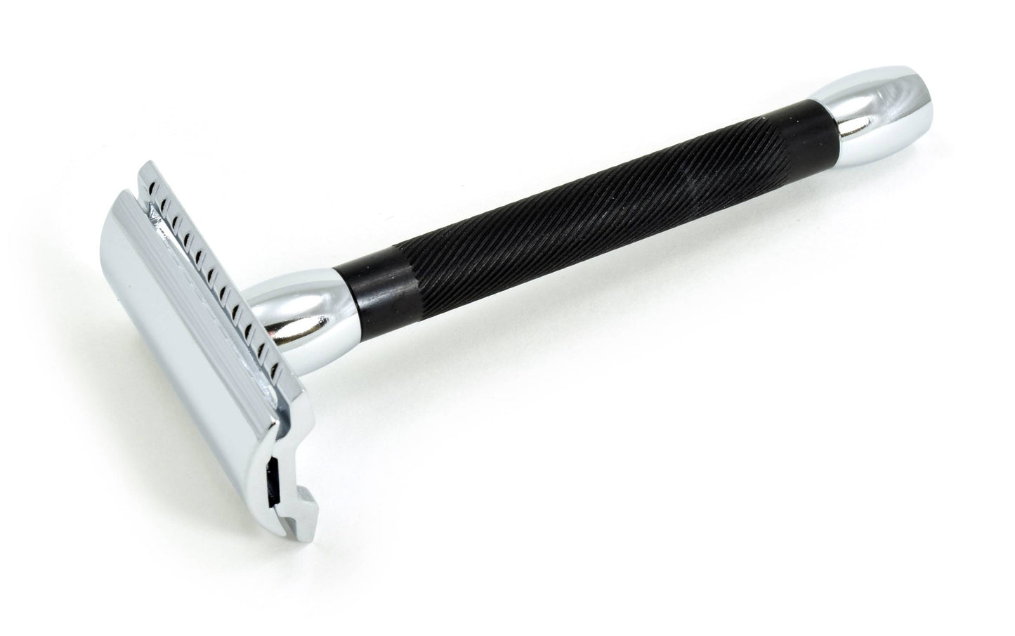 Safety Razor 20c Chrome and Black