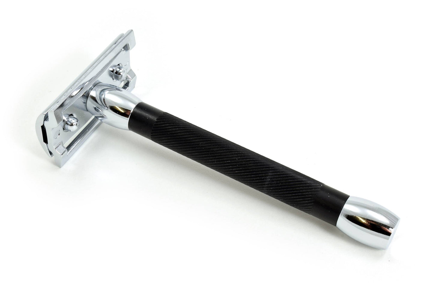 Safety Razor 20c Chrome and Black