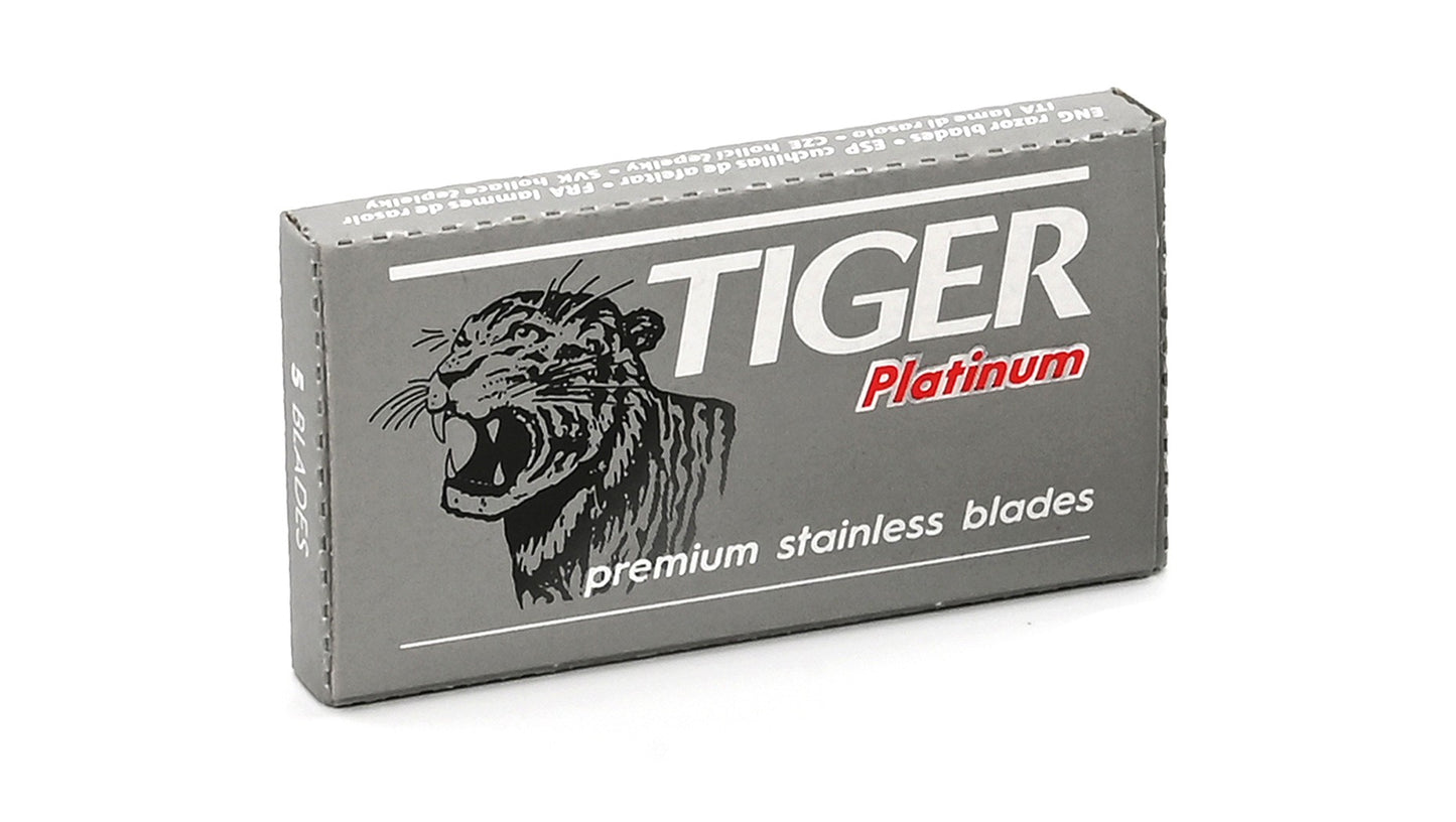 Platinum Coated Double-Edge Razor Blades