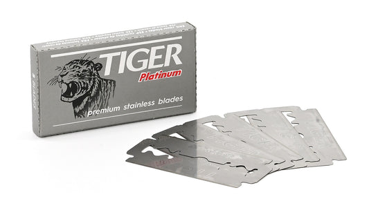 Platinum Coated Double-Edge Razor Blades