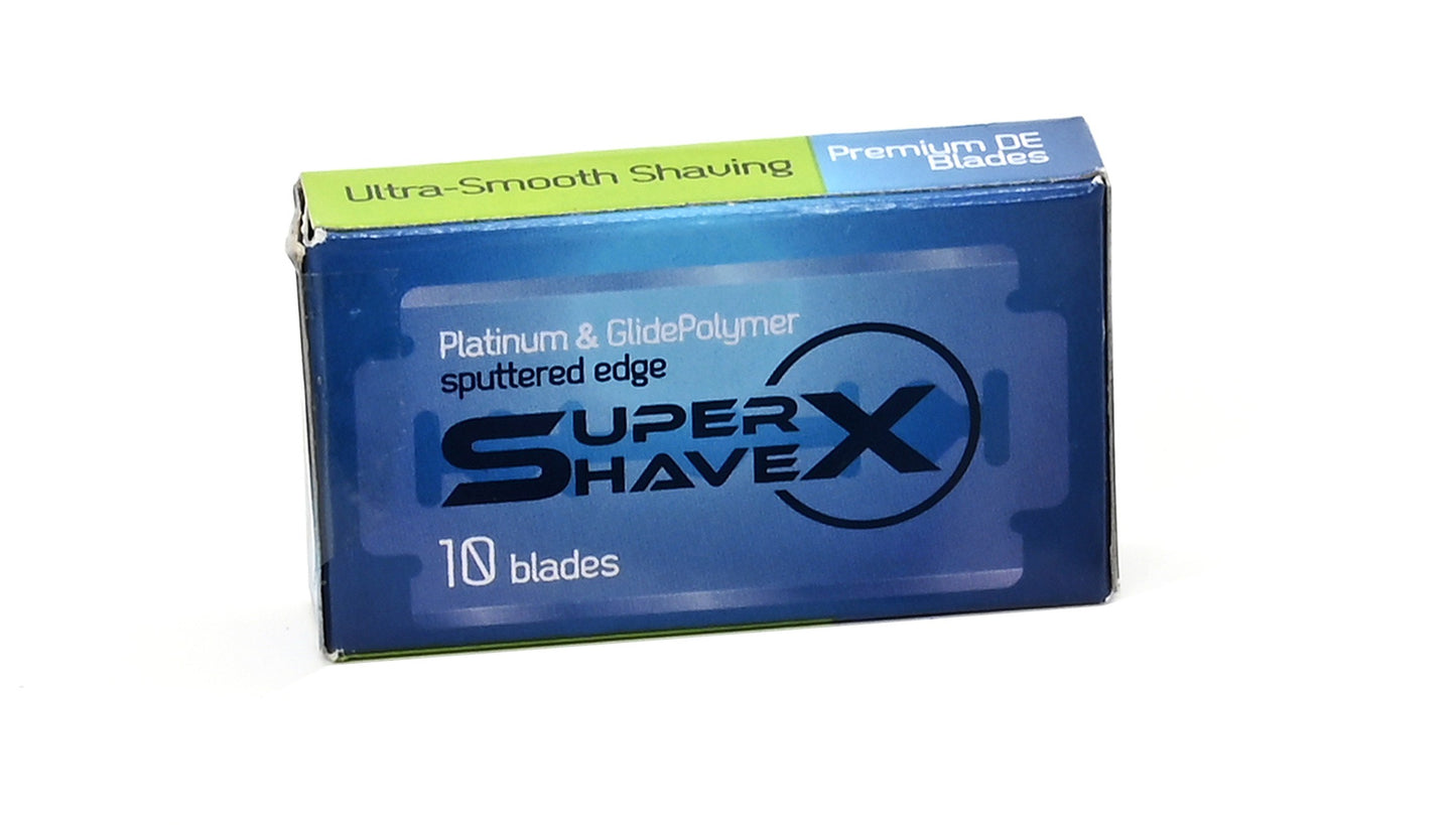 Platinum Polymer Coating Double-Edge Razor Blades