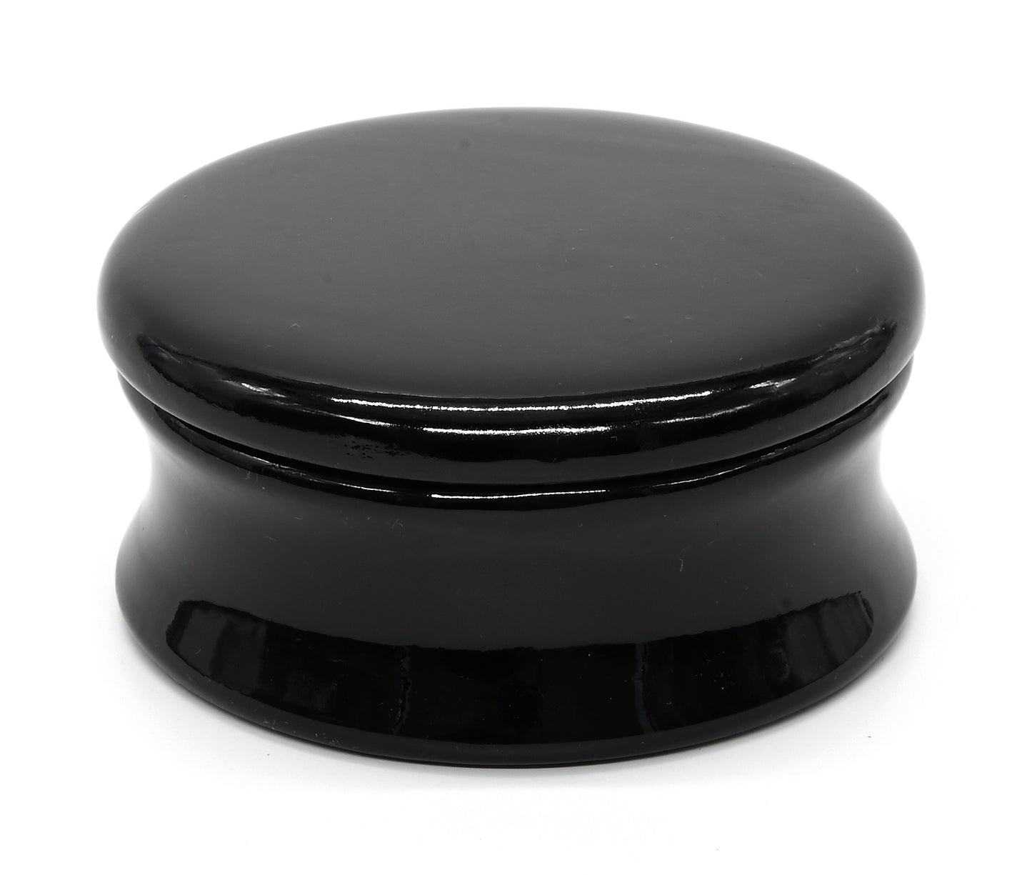 Black Mango Wood Shaving Bowl