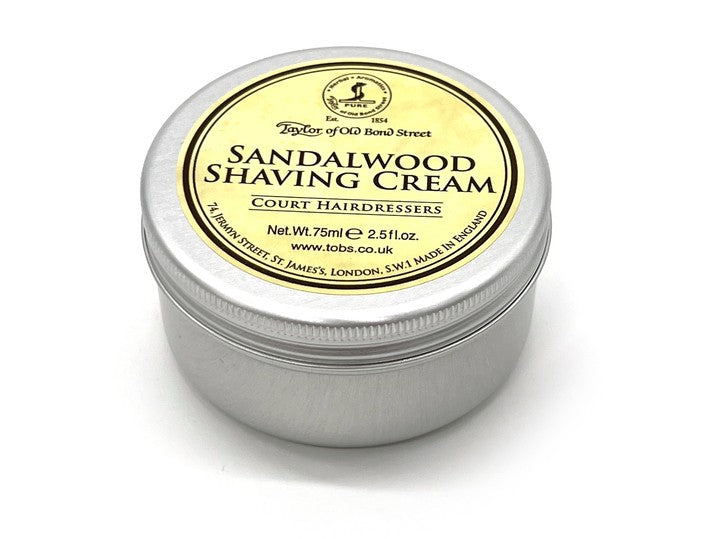 Sandalwood Travel Shaving Cream 75ml