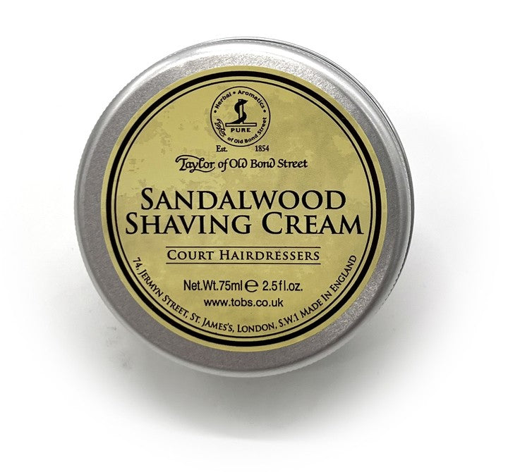 Sandalwood Travel Shaving Cream 75ml