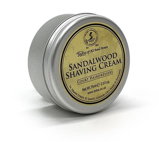 Sandalwood Travel Shaving Cream 75ml