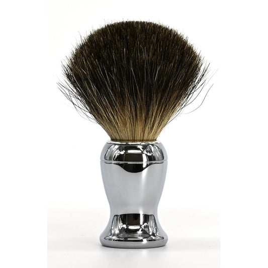Pure Badger Shaving Brush Chrome  Plated 81SB729CR