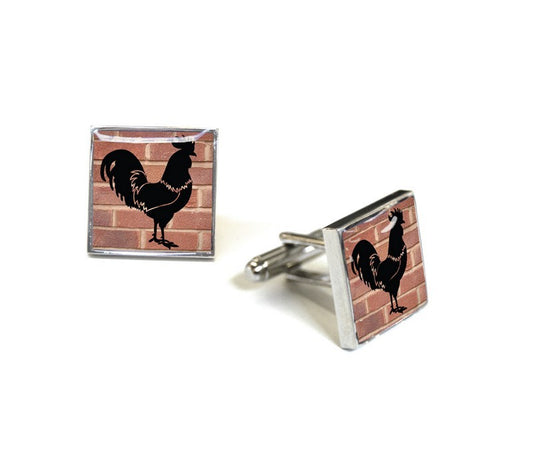 Cock - Red Brick Cufflinks_2518.jpg