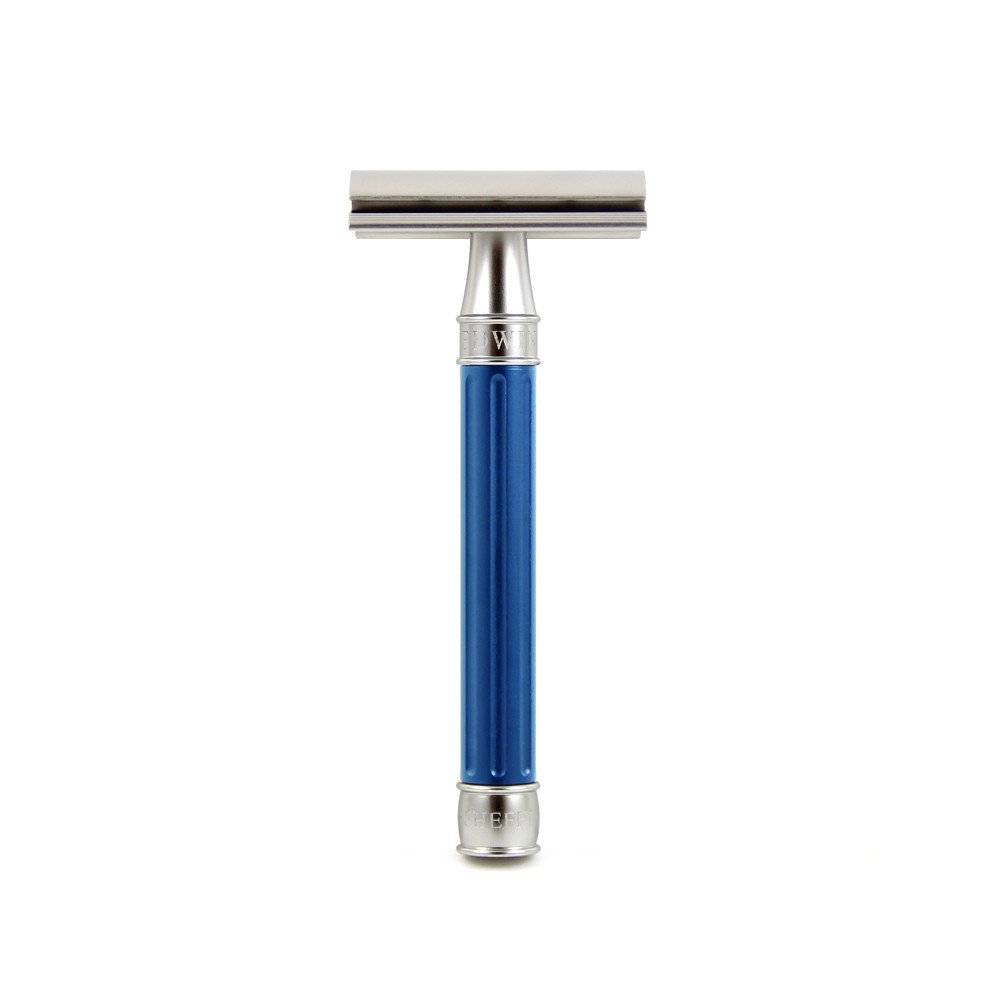 DE 3ONE6 Stainless Steel Safety Razor Blue_4181.jpg