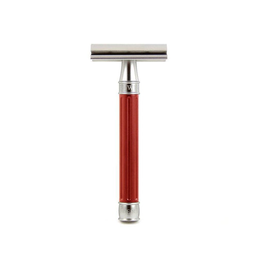 DE 3ONE6 Stainless Steel Safety Razor Red_4178.jpg