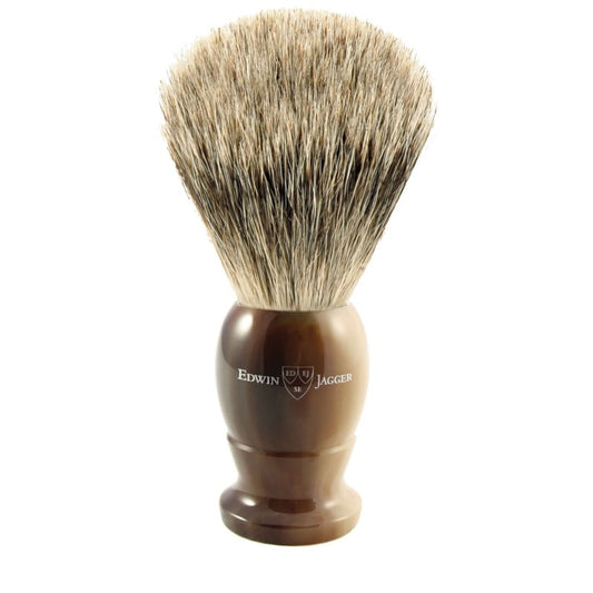Best Badger Shaving Brush Light Horn - Extra Large 5EJ872