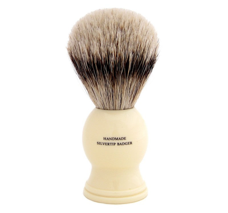Ivory Silver Tip Badger Shaving Brush 100_12.jpg