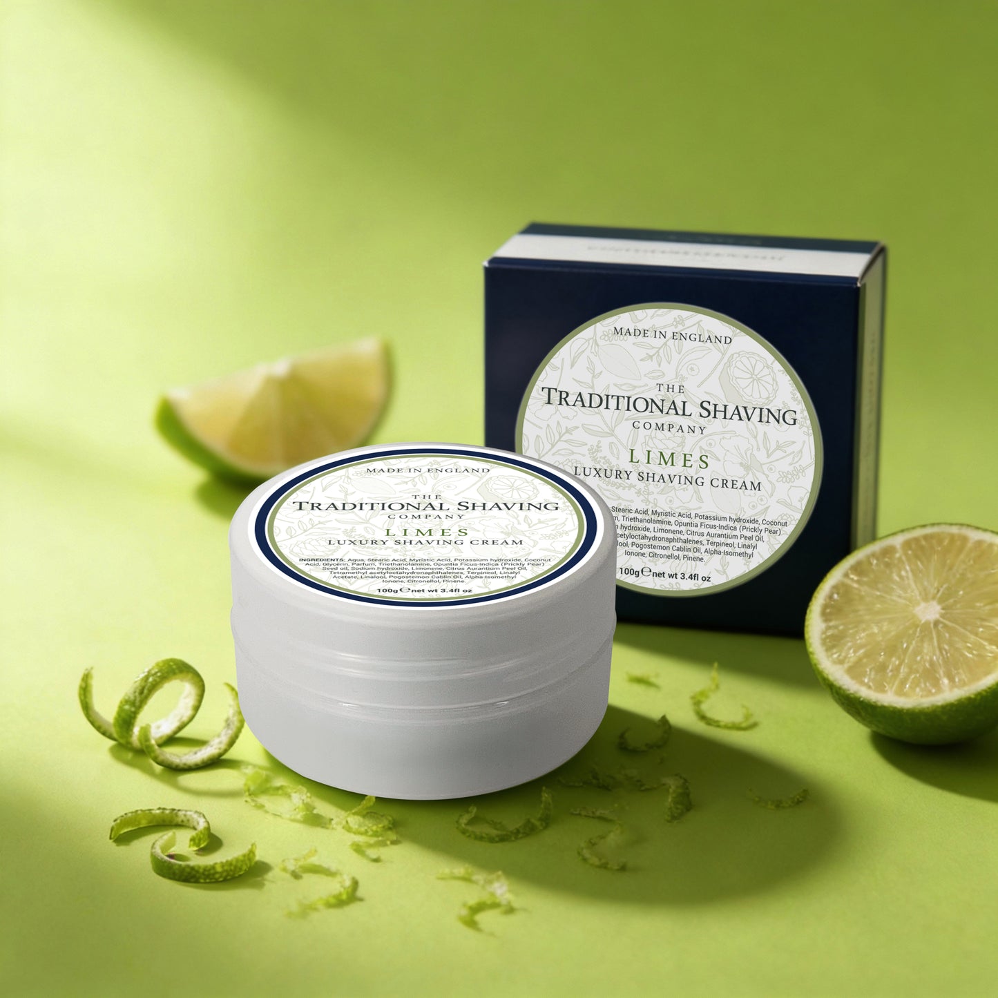 Limes Luxury Shaving Cream 100g
