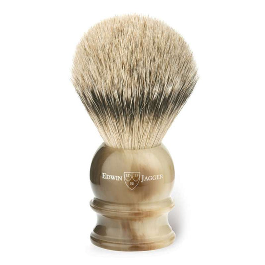 Silver Tip Badger Shaving Brush EJ46 Light Horn - Extra Large_3488.jpg