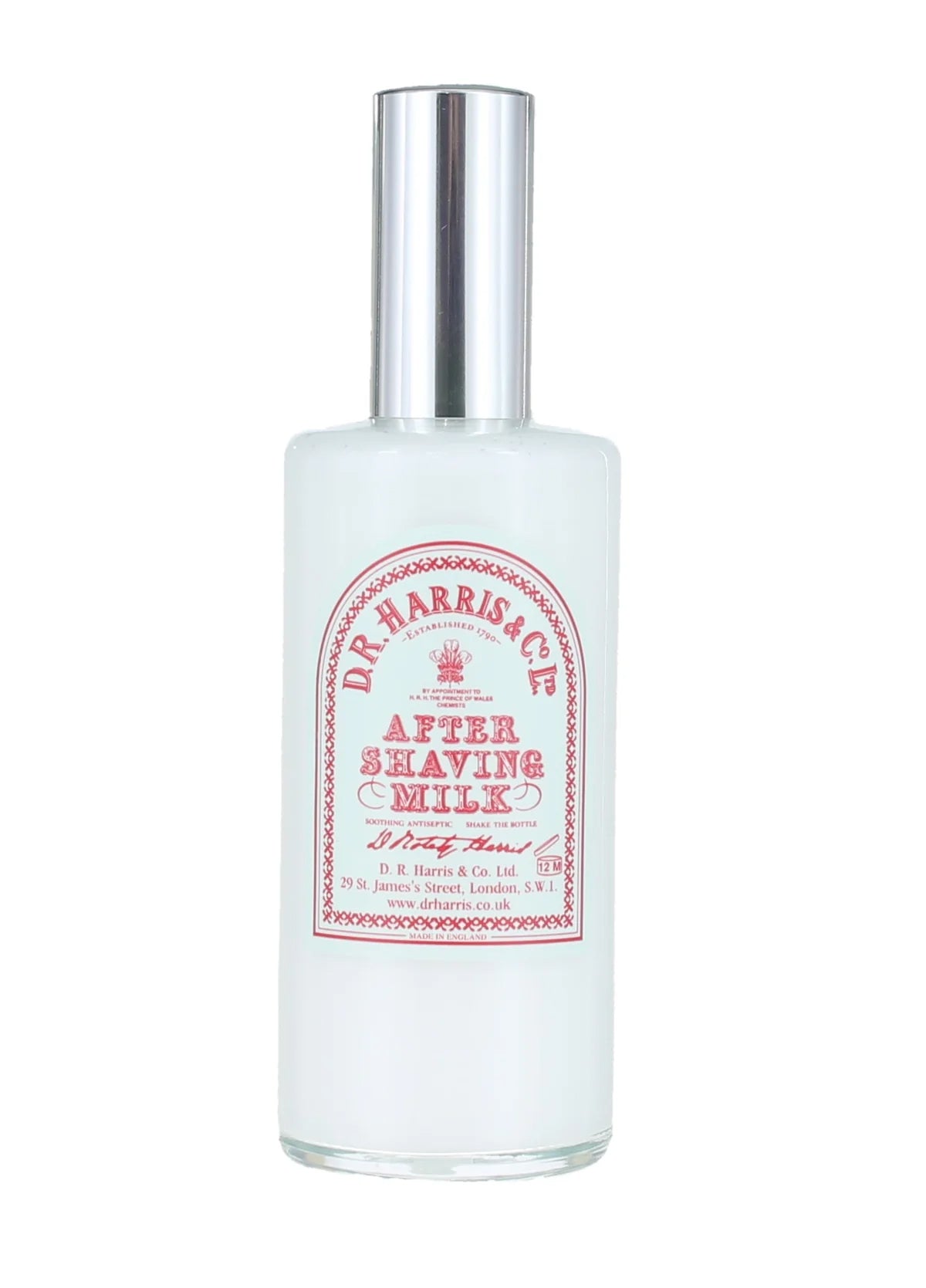D.R. Harris Aftershave Milk 100ml Dispenser