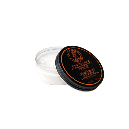 Cedarwood and Sandalwood Shaving Cream 200ml