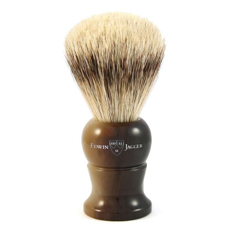Super Badger Shaving Brush EJ28 Light Horn - Small