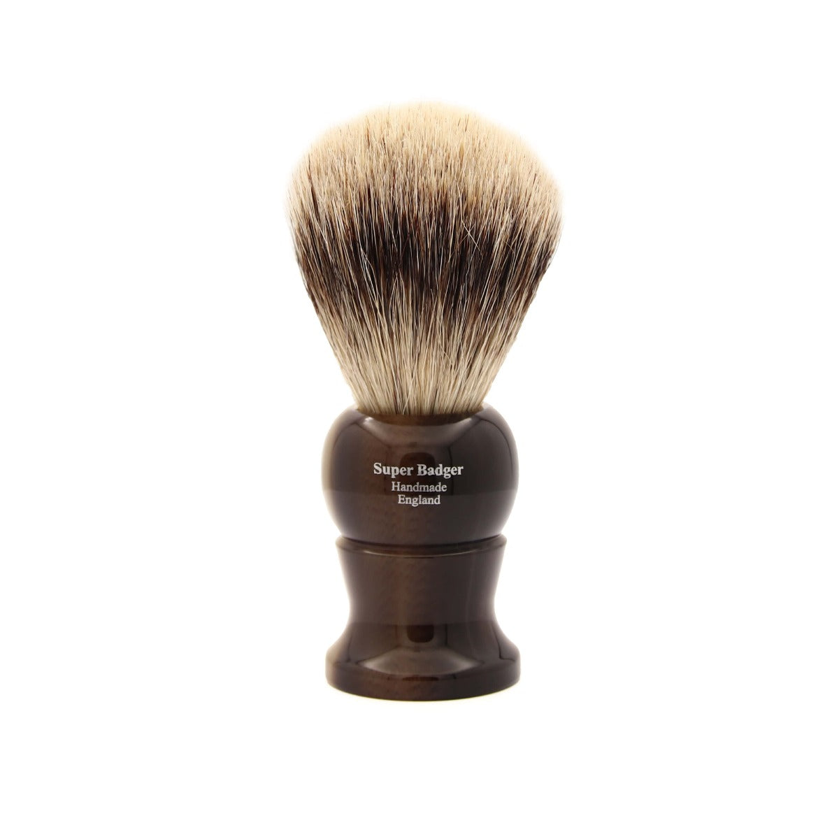 Super Badger Shaving Brush 1EJ282 Light Horn - Medium