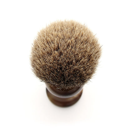 Super Badger Shaving Brush 9EJ282 Light Horn - Small