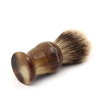 Super Badger Shaving Brush 1EJ282 Light Horn - Medium
