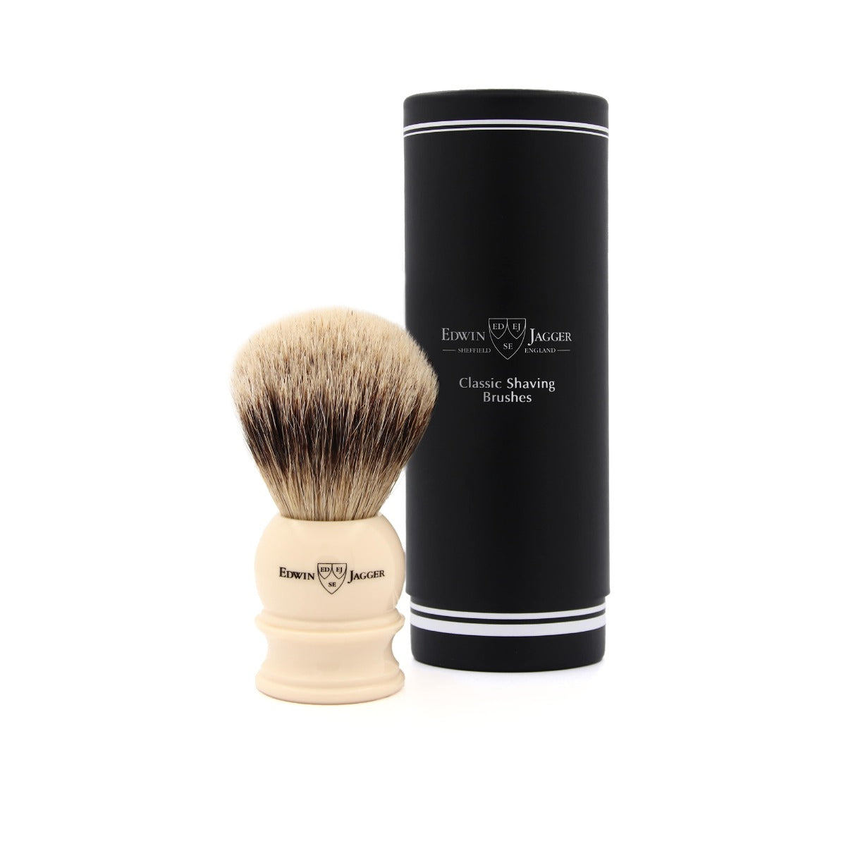 Silver Tip Badger Shaving Brush 1EJ467 Ivory - Medium