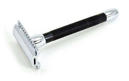 Safety Razor 20c Chrome and Black