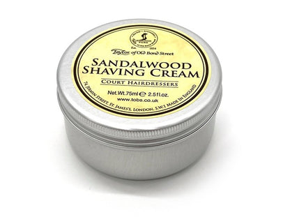 Sandalwood Travel Shaving Cream 75ml
