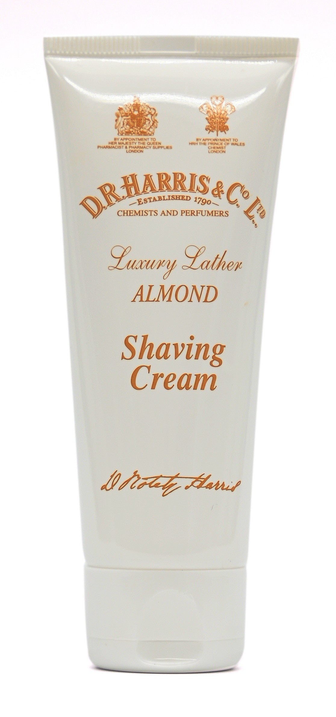 D R Harris Almond Shaving Cream Tube 75g £11.50 – Traditional Shaving