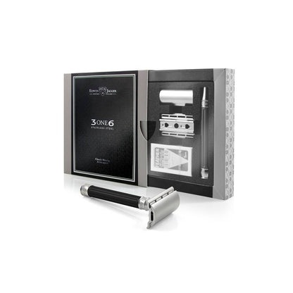DE 3ONE6 Stainless Steel Safety Razor Black_4189.jpg