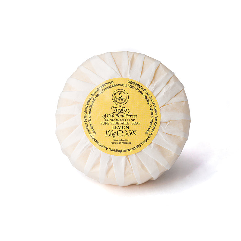 Taylor of Old Bond Street Traditional Lemon Hand Soap (100g)