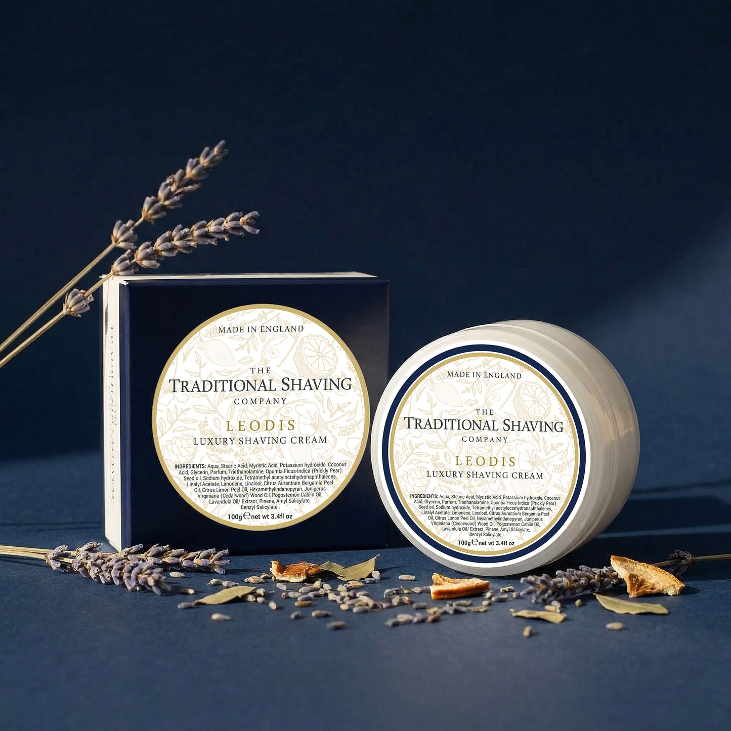 Leodis Luxury Shaving Cream 100g