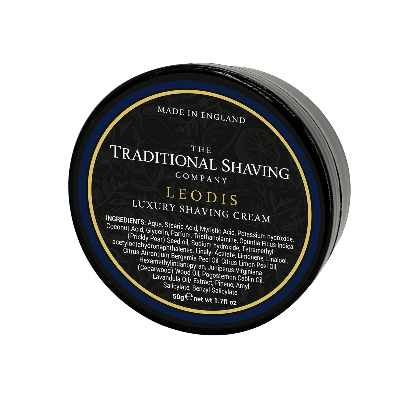 Leodis Luxury Travel Shaving Cream 50g