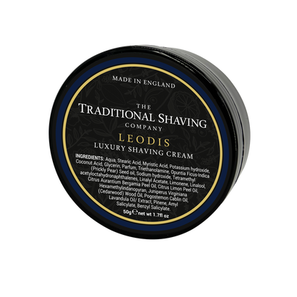 Leodis Luxury Travel Shaving Cream 50g