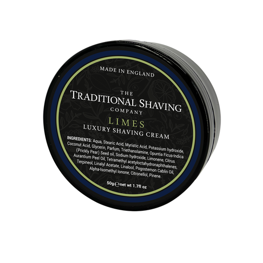Limes Luxury Travel Shaving Cream 50g