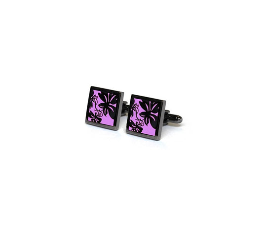Purple Metal Vine Cufflinks_2448.jpg