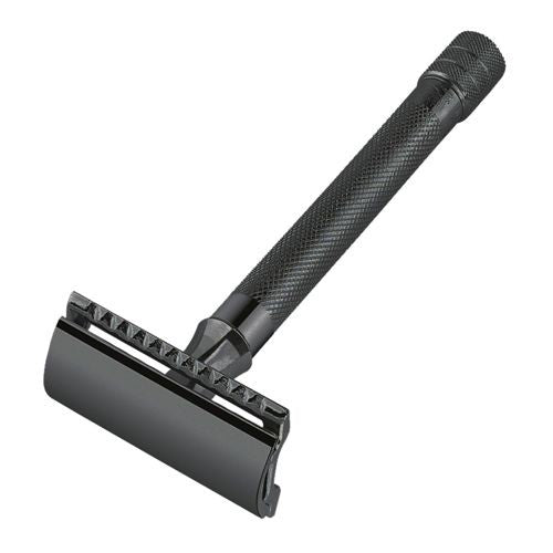 Safety Razor 23B Long Handle Black PVD coated_4862.jpg