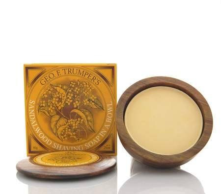 Sandalwood Shaving Soap in Wooden Bowl 80g_2922.jpg
