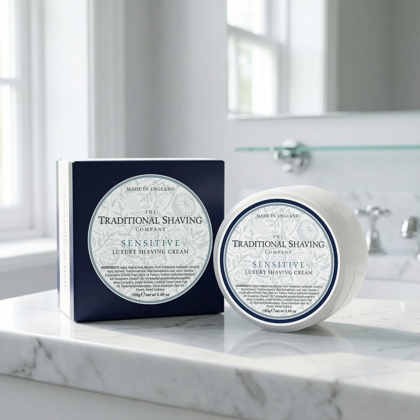 Sensitive Luxury Shaving Cream 100g