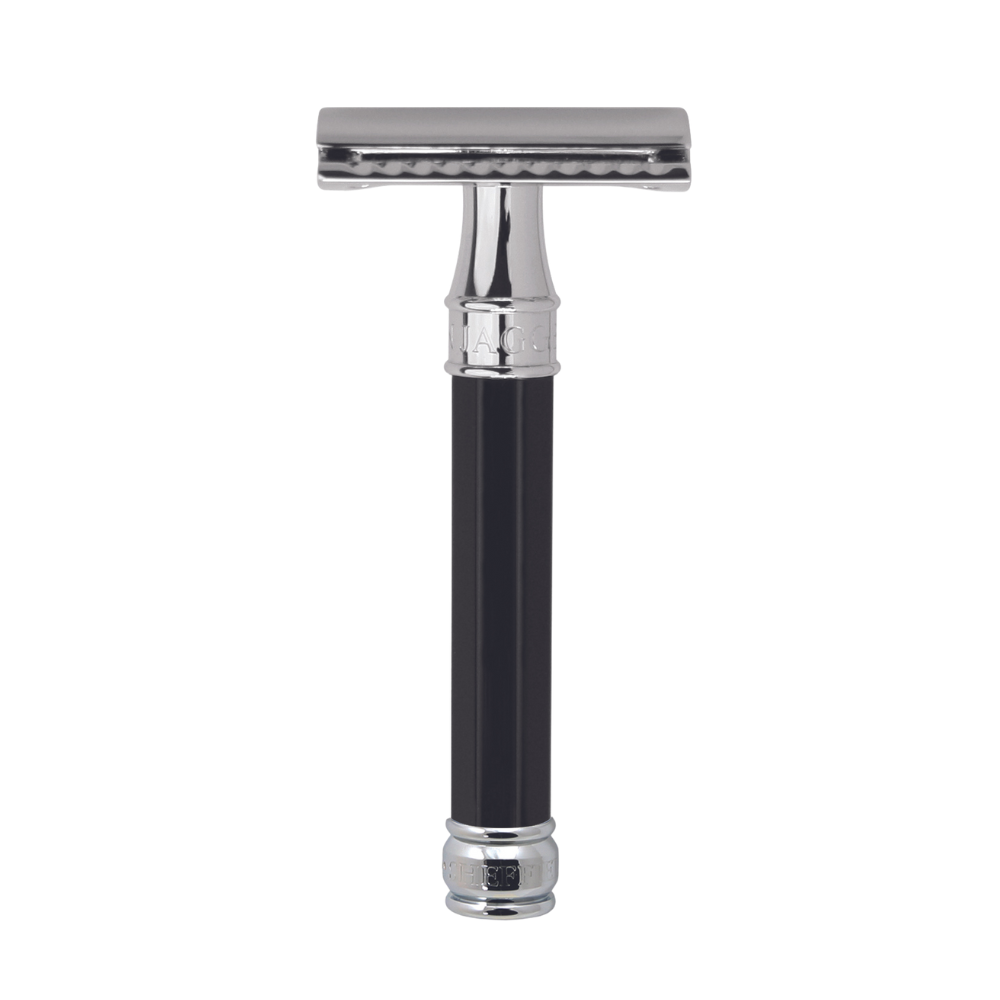 DE Razor Black Octagonal Handle DE86811BL
