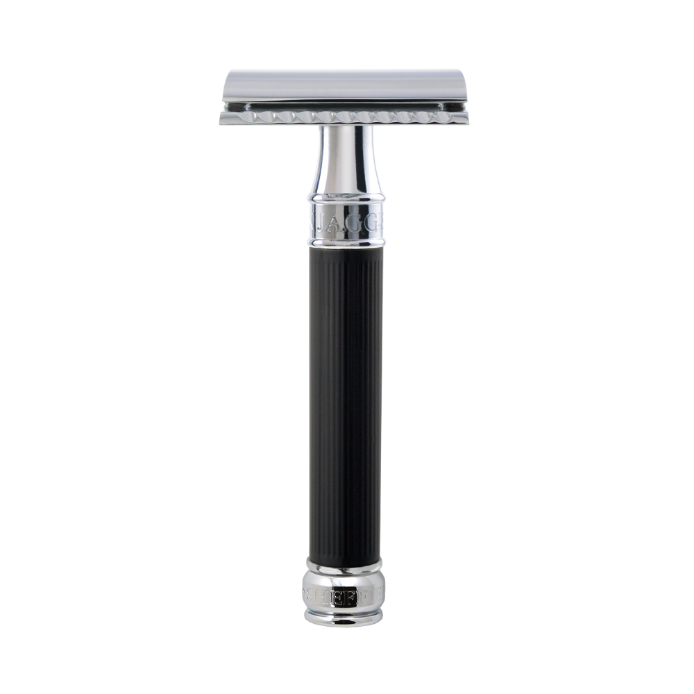 DE Razor Black Rubber Coated DE86RC14BL