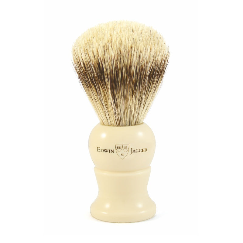 Super Badger Shaving Brush 1EJ287 Ivory - Medium