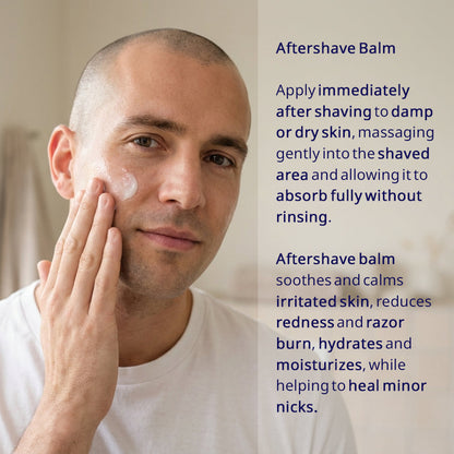 How to use aftershave balm