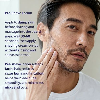 How to use pre-shave lotion