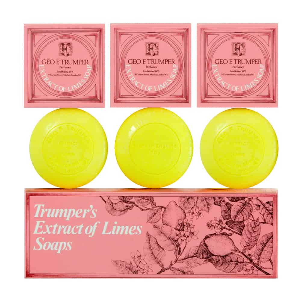 Extract of Limes Hand Soaps 3x 75g