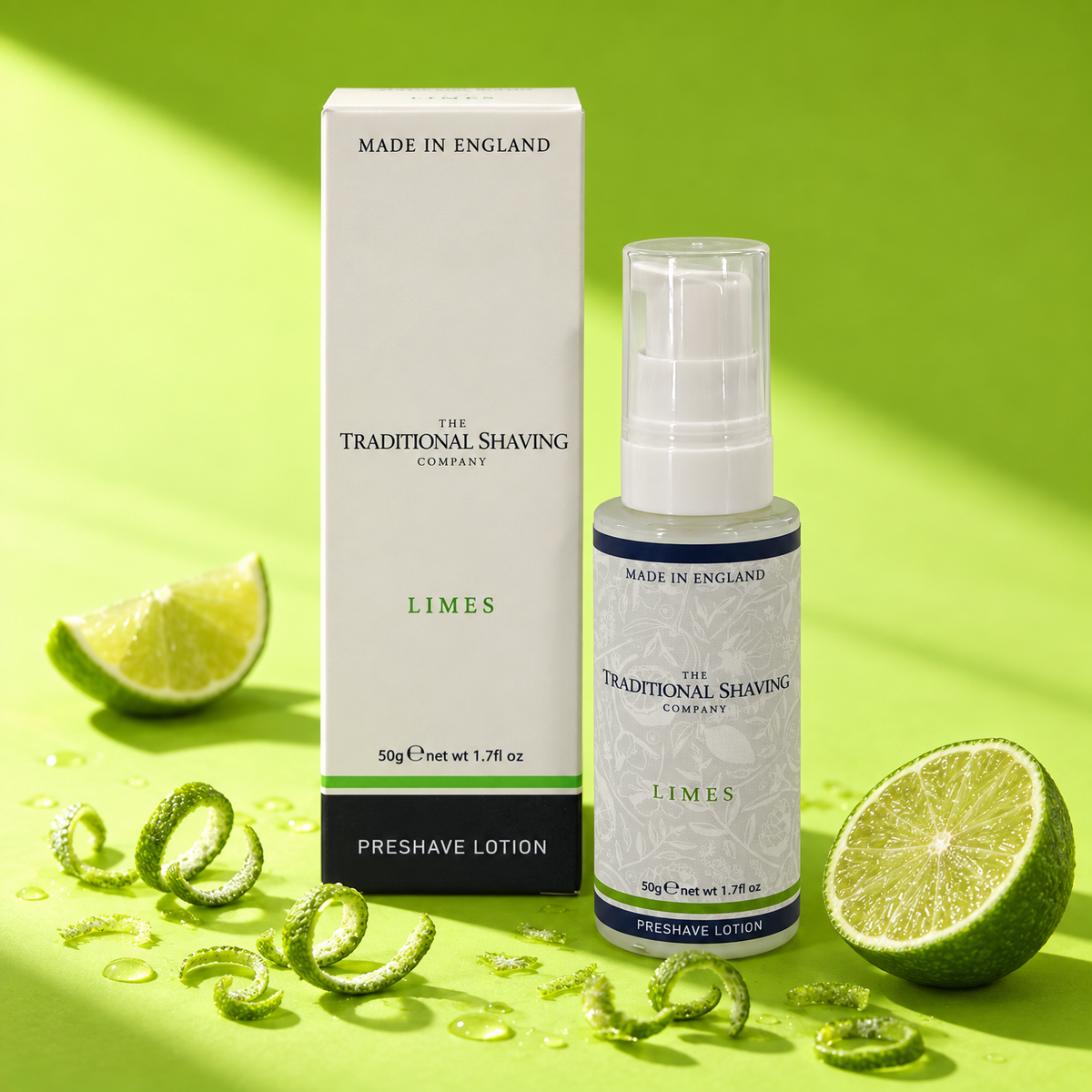 Limes Pre-Shave Lotion 50g