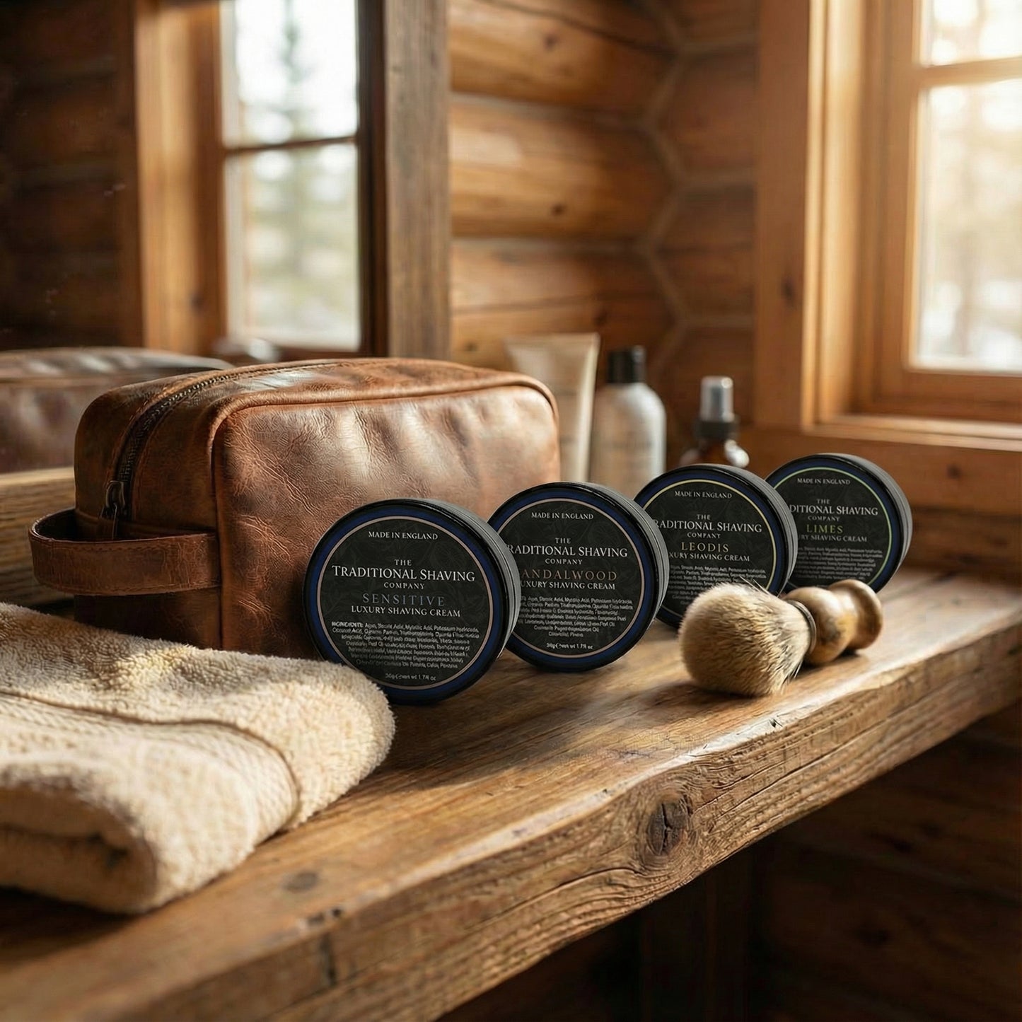 Limes Luxury Travel Shaving Cream 50g