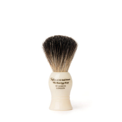 Pure Badger Starter Shaving Brush Black