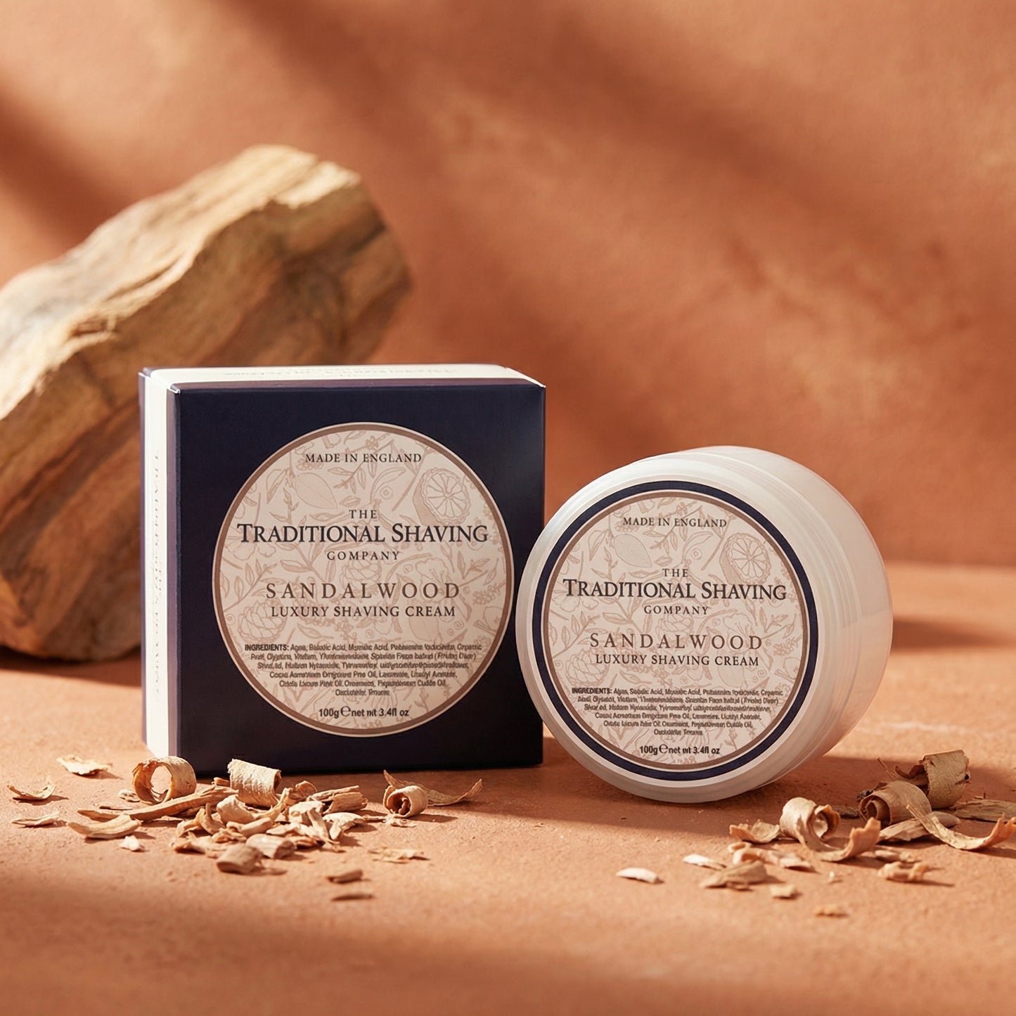 Sandalwood Luxury Shaving Cream 100g