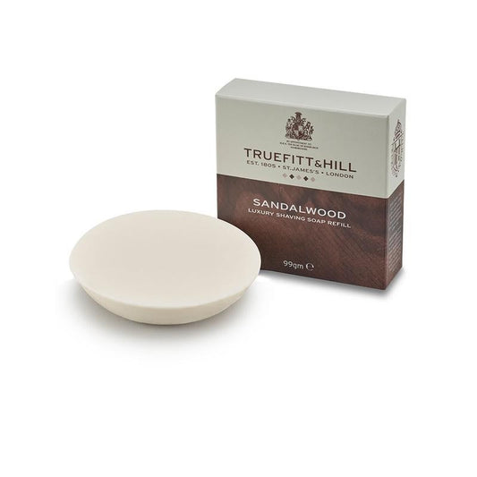 Sandalwood Luxury Shaving Soap Refill 100g
